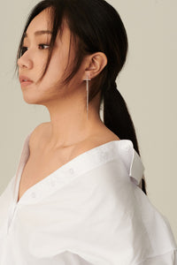 Cross Dangling Earrings