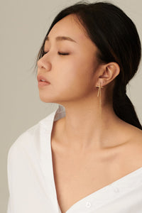 Cross Dangling Earrings
