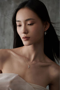 Light of Heaven Cross Necklace