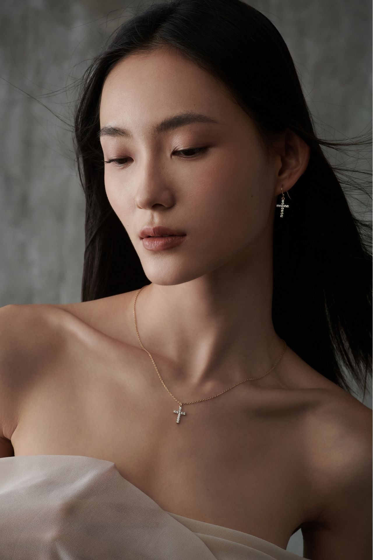 Light of Heaven Cross Necklace