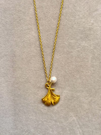 Ginkgo Necklace