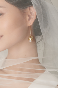 Kapok Straight Drop Earrings