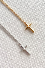 Cross with Pearl Necklace
