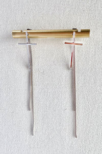 Cross Dangling Earrings