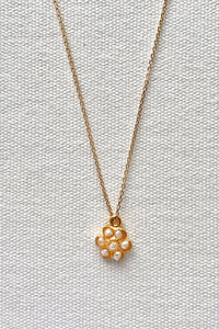 Round Flower Necklace