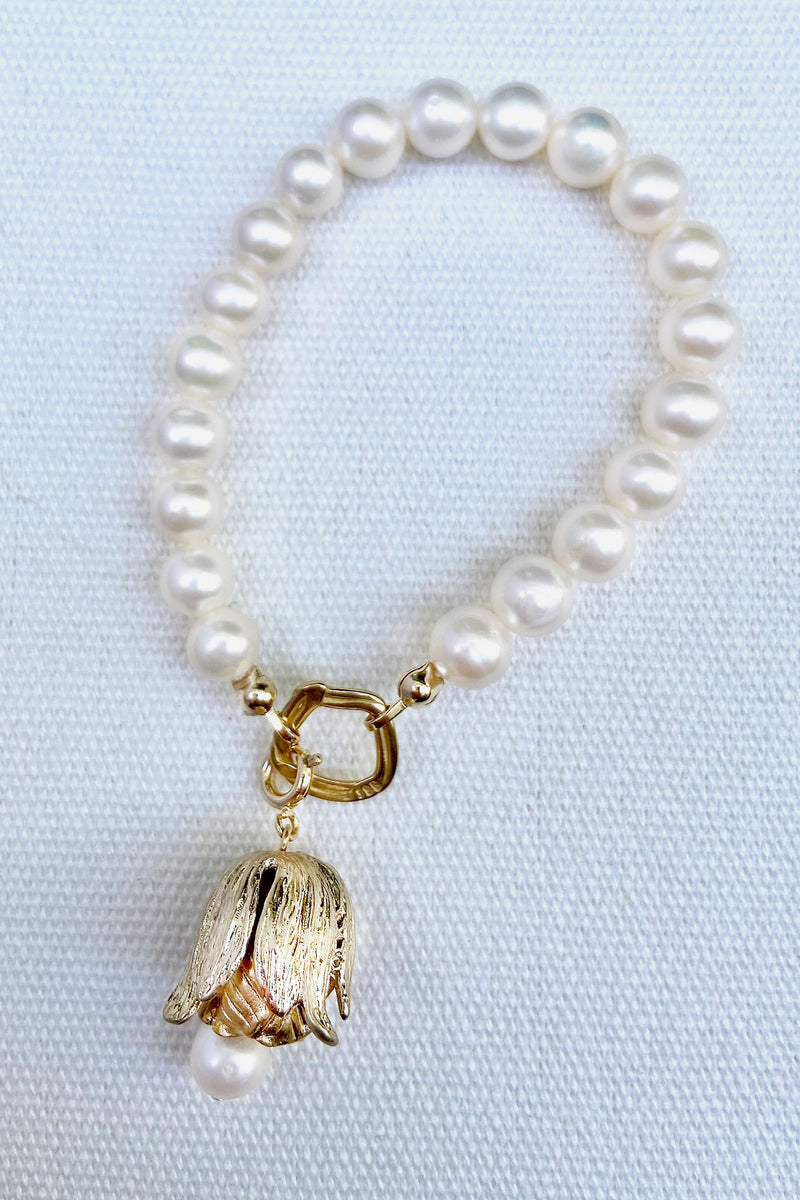 Kapok Pearl Bracelet