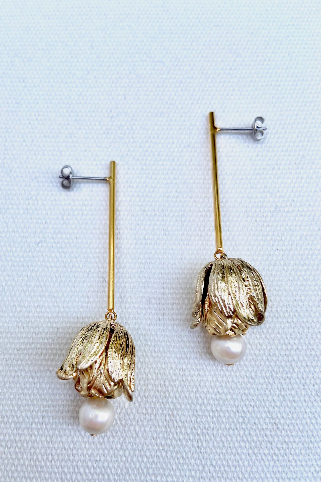 Kapok Straight Drop Earrings – Deror Jewellery